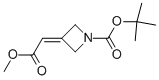 1-Boc-3-methoxycarbonylmethyleneazetidine Structure,1105662-87-0Structure