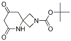 6,8-Dioxo-2,5-diazaspiro[3.5]nonane-2-carboxylic acid 1,1-dimethylethyl ester Structure,1105662-95-0Structure