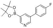 5-(4-Fluorophenyl)pyridine-3-boronic acid pinacol ester Structure,1105663-88-4Structure