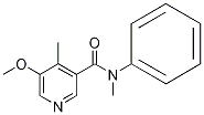 5-Methoxy-n,4-dimethyl-n-phenylnicotinamide Structure,1105675-65-7Structure