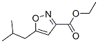 5-(2-Methylpropyl)-3-isoxazolecarboxylic acid ethyl ester Structure,110578-27-3Structure