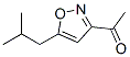 Ethanone, 1-[5-(2-methylpropyl)-3-isoxazolyl]-(9ci) Structure,110578-31-9Structure