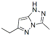 1H-pyrazolo[5,1-c]-1,2,4-triazole, 6-ethyl-3-methyl- Structure,110582-00-8Structure