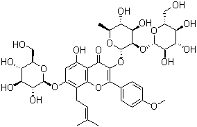 Epimedin a standard Structure,110623-72-8Structure