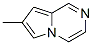 Pyrrolo[1,2-a]pyrazine, 7-methyl- (9ci) Structure,110674-38-9Structure