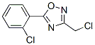 3-(Chloromethyl)-5-(2-chlorophenyl)-1,2,4-oxadiazole Structure,110704-33-1Structure