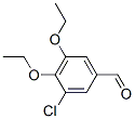 3-Chloro-4,5-diethoxybenzaldehyde Structure,110732-06-4Structure