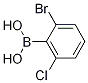 2-Bromo-6-chlorophenylboronic acid Structure,1107580-65-3Structure