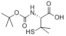 (R)-2-((tert-butoxycarbonyl)amino)-3-mercapto-3-methylbutanoicacid Structure,110763-40-1Structure