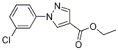 Ethyl 1-(3-chlorophenyl)-1h-pyrazole-4-carboxylate Structure,110821-32-4Structure