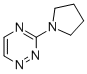 3-(1-Pyrrolidinyl)-1,2,4-triazine Structure,110829-36-2Structure