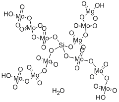 Silicomolybdic Acid n-Hydrate Structure,11089-20-6Structure