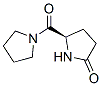 Pyrrolidine, 1-[(5-oxo-2-pyrrolidinyl)carbonyl]-, (r)- (9ci) Structure,110958-18-4Structure