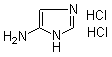 1H-imidazol-4-amine dihydrochloride Structure,111005-19-7Structure