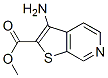 Thieno[2,3-c]pyridine-2-carboxylic acid, 3-amino-, methyl ester (9ci) Structure,111042-91-2Structure