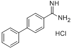 Biphenyl-4-carboxamidinehydrochloride Structure,111082-23-6Structure