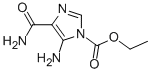 5-Amino-4-(aminocarbonyl)-1h-imidazole-1-carboxylic acid ethyl ester Structure,111105-67-0Structure