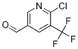 6-Chloro-5-(trifluoromethyl)nicotinaldehyde Structure,1113049-90-3Structure