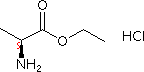 L-丙氨酸乙酯鹽酸鹽結(jié)構(gòu)式_1115-59-9結(jié)構(gòu)式