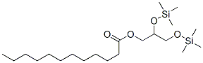 2,3-Bis[(trimethylsilyl)oxy]propyl laurate Structure,1116-65-0Structure