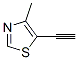 Thiazole, 5-ethynyl-4-methyl- Structure,111600-93-2Structure