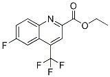 6-Fluoro-4-trifluoromethyl-quinoline-2-carboxylic acid ethyl ester Structure,1116339-58-2Structure