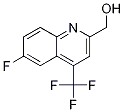 6-Fluoro-4-(trifluoromethyl)-2-quinolinemethanol Structure,1116339-63-9Structure