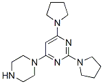 4-(Piperazin-1-yl)-2,6-di-(pyrrolidin-1-yl)-pyrimidine Structure,111641-17-9Structure