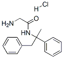 2-Amino-n-(1-methyl-1,2-diphenylethyl)acetamide hydrochloride Structure,111686-79-4Structure