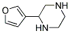 Piperazine, 2-(3-furanyl)-(9ci) Structure,111781-44-3Structure