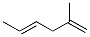 (4E)-2-methyl-1,4-hexadiene Structure,1119-14-8Structure