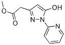 Methyl (5-hydroxy-1-pyridin-2-yl-1H-pyrazol-3-yl)acetate Structure,1119391-01-3Structure