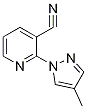 2-(4-Methyl-1H-pyrazol-1-yl)nicotinonitrile Structure,1119391-07-9Structure