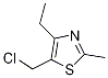 5-(Chloromethyl)-4-ethyl-2-methyl-1,3-thiazole Structure,1119449-92-1Structure