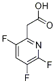 (3,5,6-Trifluoropyridin-2-yl)acetic acid Structure,1119450-11-1Structure