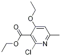 2-Chloro-4-ethoxy-6-methyl-nicotinic acid ethyl ester Structure,111953-15-2Structure