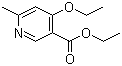 4-乙氧基-6-甲基吡啶-3-羧酸乙酯結構式_111974-39-1結構式