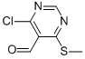 4-Chloro-6-(methylthio)-5-pyrimidinecarboxaldehyde Structure,1120214-80-3Structure