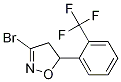 3-Bromo-4,5-dihydro-5-[2-(trifluoromethyl)phenyl]isoxazole Structure,1120215-04-4Structure