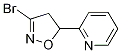 2-(3-Bromo-4,5-dihydro-5-isoxazolyl)pyridine Structure,1120215-06-6Structure