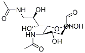 N-acetyl-9-(acetylamino)-9-deoxyneuraminic acid Structure,112054-78-1Structure