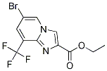 Ethyl6-bromo-8-(trifluoromethyl)imidazo[1,2-a]pyridine-2-carboxylate Structure,1121051-30-6Structure