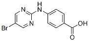 4-[(5-Bromo-2-pyrimidinyl)amino]benzoic acid Structure,1123515-90-1Structure