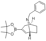 8-(Phenylmethyl)-3-(4,4,5,5-tetramethyl-1,3,2-dioxaborolan-2-yl)-8-azabicyclo[3.2.1]oct-2-ene Structure,1123661-15-3Structure