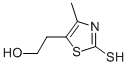 2-Mercapto-4-methyl-5-hydroxyethylthiazole Structure,1124-01-2Structure