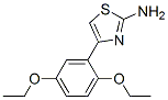 4-(2,5-Diethoxyphenyl)-1,3-thiazol-2-amine Structure,112434-78-3Structure