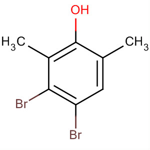 3,4-Dibromo-2,6-dimethylphenol Structure,1125-51-5Structure