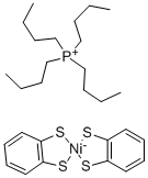 Tetra-n-butylphosphonium Bis(benzene-1,2-dithiolato)nickel(III) Complex Structure,112527-20-5Structure