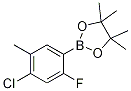 4-Chloro-2-fluoro-5-methylphenylboronic acid pinacol ester Structure,1126320-27-1Structure