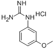 N-(3-methoxy-phenyl)-guanidine hydrochloride Structure,112677-52-8Structure